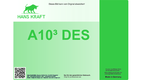 Produktbild - Desinfektion A10³ DES - Hans Kraft